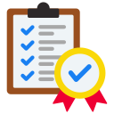 别墅建筑施工质量检查清单与认证图标